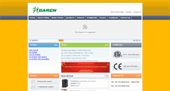 Desktop Screenshot of baren.hk